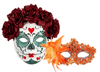 Bloemen Maskers