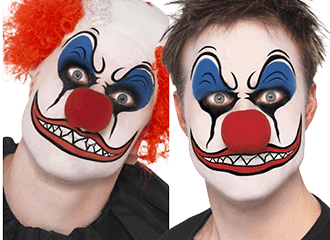 Scary Clown Make-up